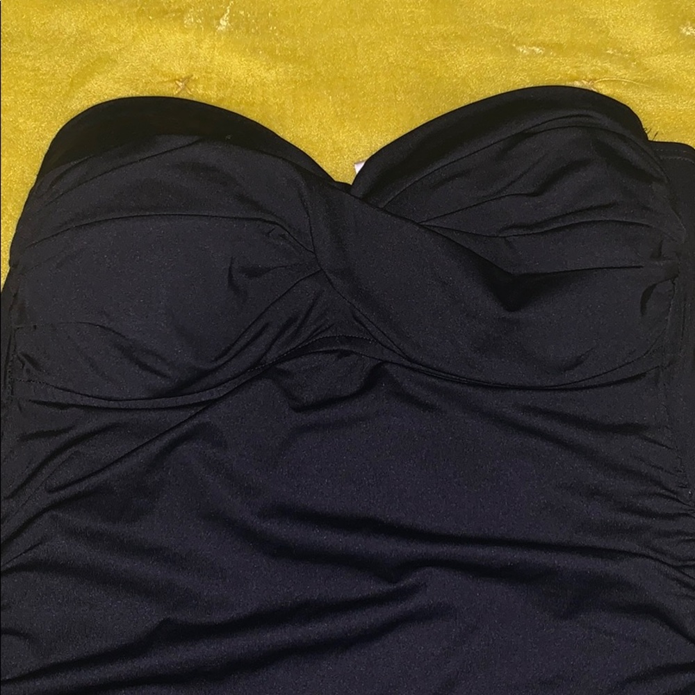 Anne cole twist in the top tankini top